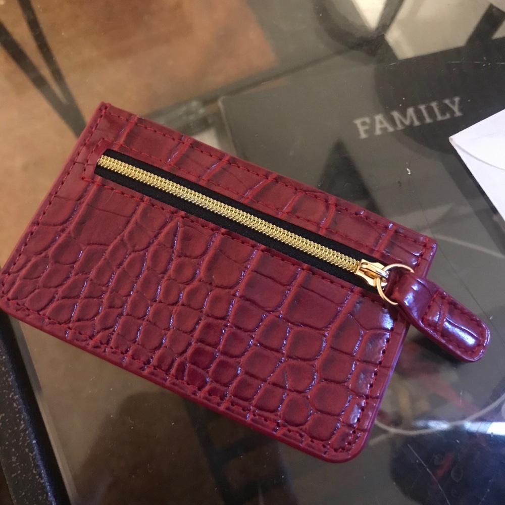 Below The Belt Leather Card Carrier/Wallet